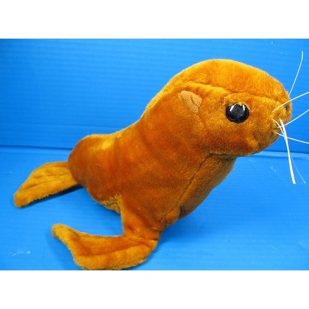 Golden Seal 12" plush Stuffed Animal Toy Samuel Goldwyn Co. Commonwealth Vintage